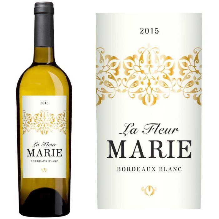 La Fleur Marie Bordeaux Sauvignon 2015 - Vin bl...