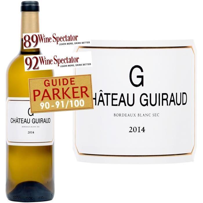 Château de Guiraud bordeaux 2015 - Vin blanc x6