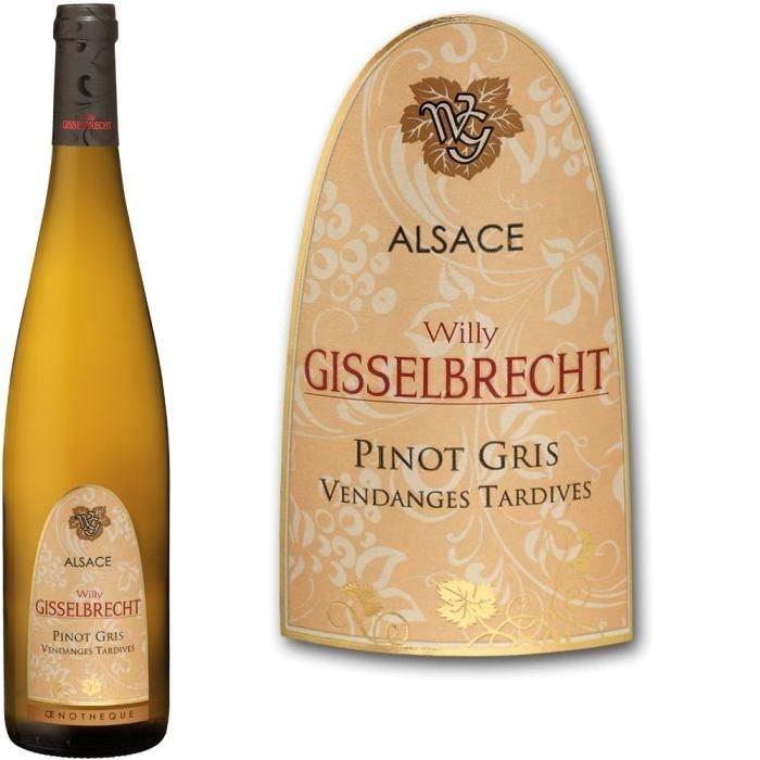 Gisselbrecht Vendanges Tardives 2014 Pinot Gris x6