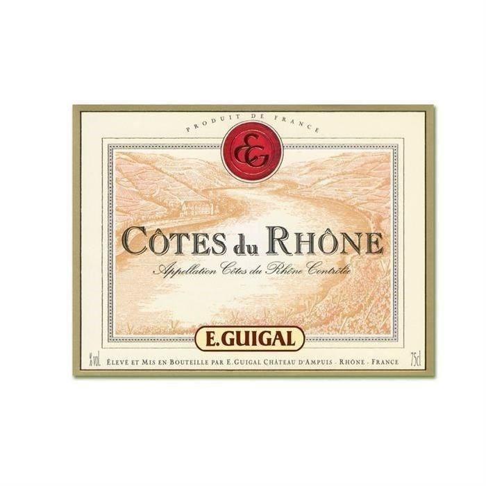 Guigal Côtes du Rhône Blanc 2015 vin blanc x1