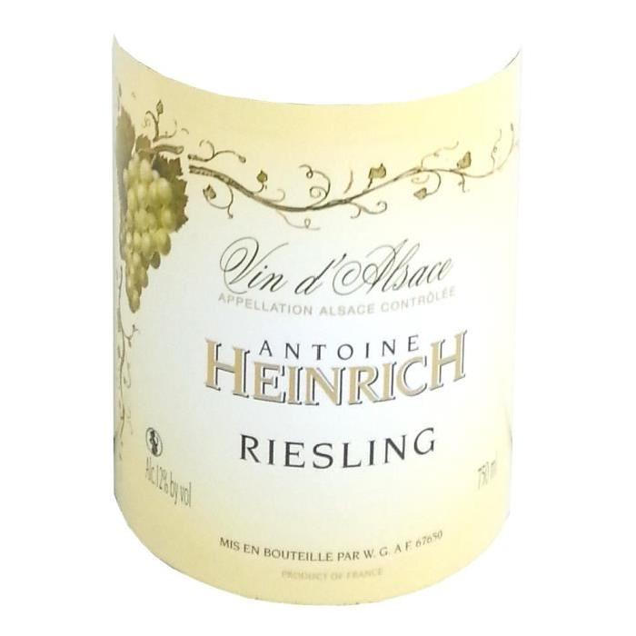 3 = 6 Riesling Heinrich Vin blanc