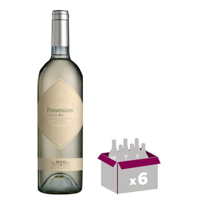 POSSESSIONI BIANCO 2015 Veneto Vin d'Italie - Blanc - 75 cl - IGP x 6