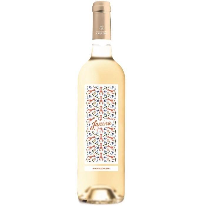 Janine Côtes du Roussillon 2016 - Vin blanc