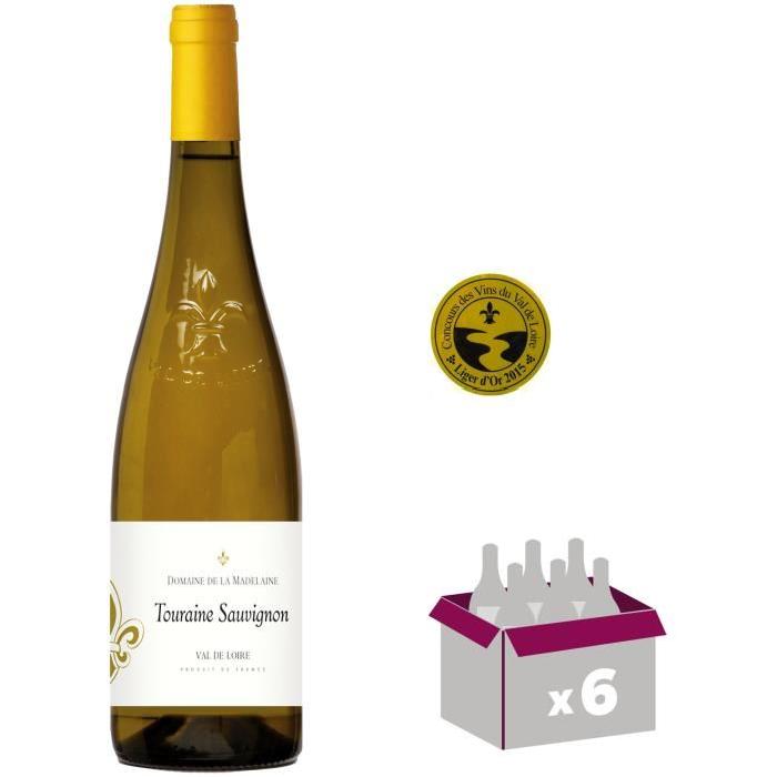 Domaine de la Madelaine Touraine Sauvignon Grand Vin de Loire 2014 - Vin blanc