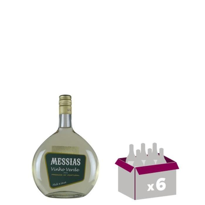 MESSIAS Vinho Verde Vin du Portugal - Blanc - 75 cl x 6