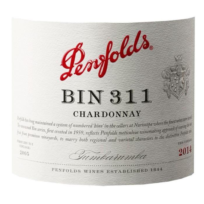 Penfolds Bin 311 Australie Chardonnay "Tumbarum...