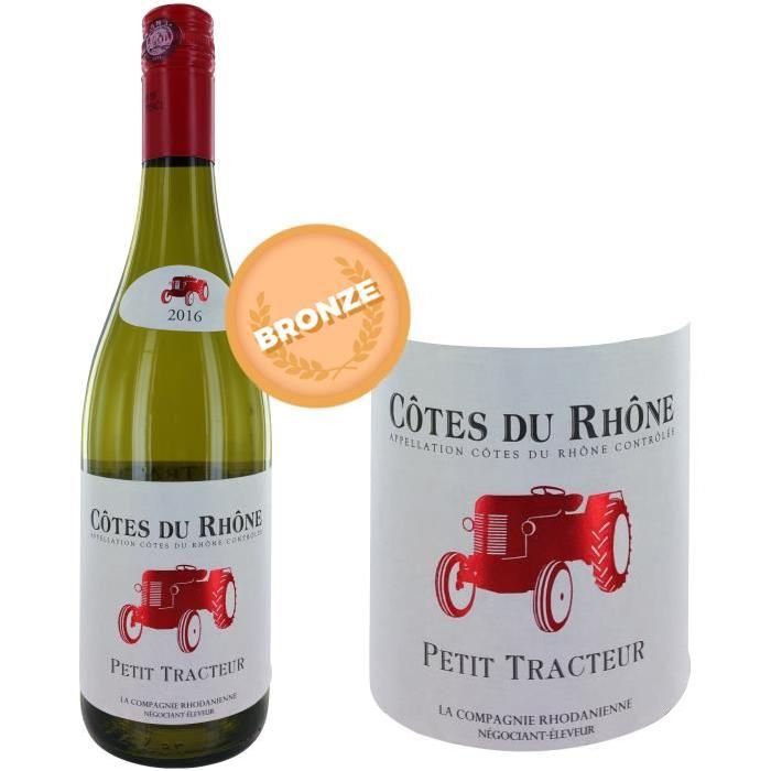 Le Petit Tracteur Côtes du Rhône 2016 - Vin blanc
