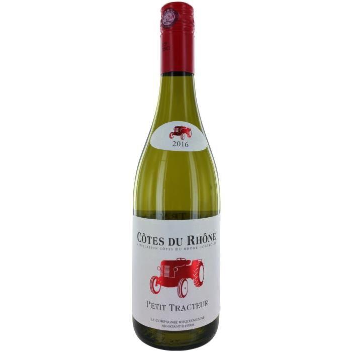 Le Petit Tracteur Côtes du Rhône 2016 - Vin blanc