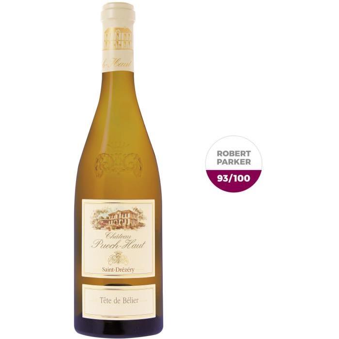 Château Puech-Haut Coteaux du Languedoc Tete de Belier 2015 - Vin blanc