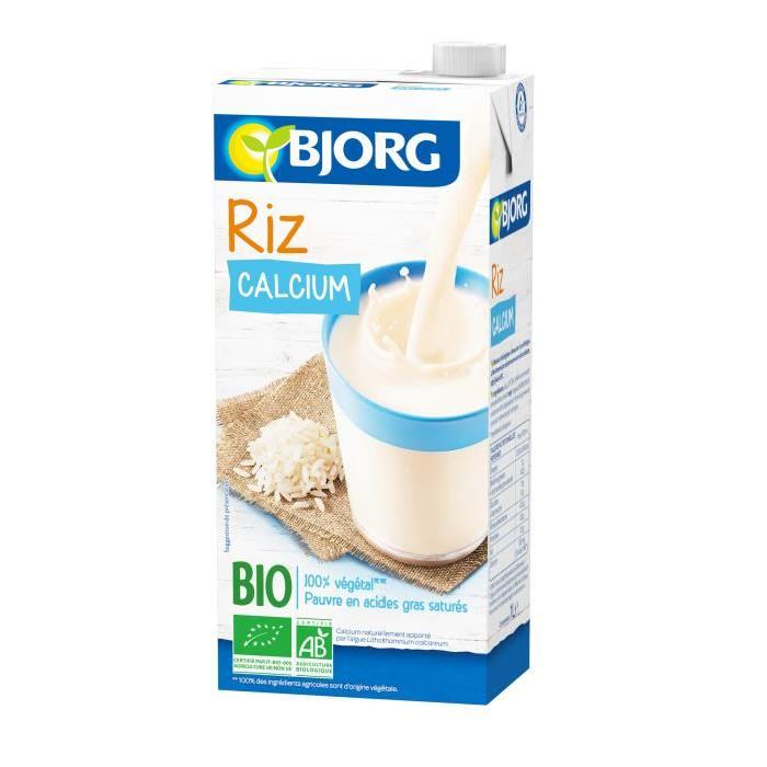 BJORG Boisson Riz Calcium Bio 1l X3