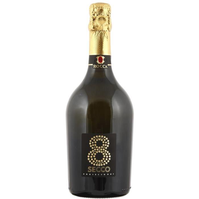 ROCCA 8 Secco Prosseco Vin d'Italie - Blanc - 75 cl