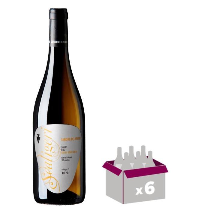 SANDRE DE BRUNO 2014 Soave Vin d'Italie - Blanc - 75 cl - DOC x 6