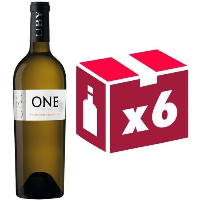UBY ONE Côtes de Gascogne Chardonnay Chenin x6