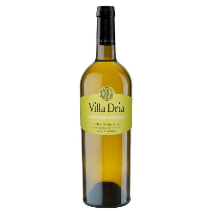 Villa Dria Vin blanc des Côtes de Gascogne Colombard Sauvignon 2016 - 0,75 L