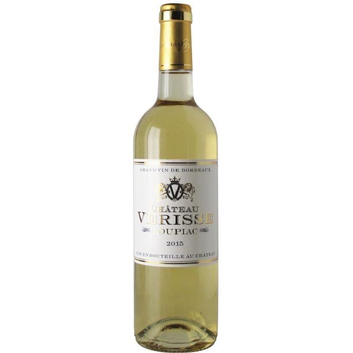Château Verisse AOC Loupiac 2015 - Vin blanc moelleux