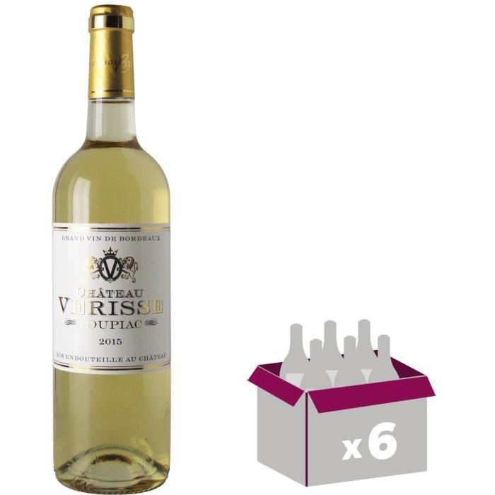 Château Verisse AOC Loupiac 2015 - Vin blanc moelleux