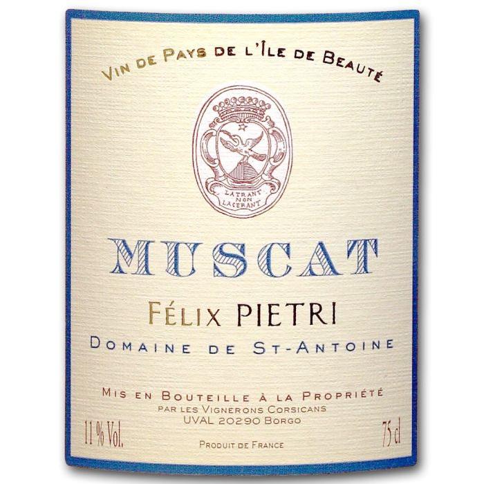 Muscat Domaine Saint Antoine Felix Pietri x1