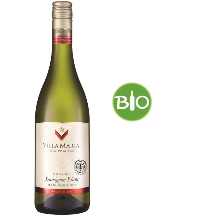 Villa Maria Private Bin Sauvignon Bio Nouvelle Zélande Marlborough Valley 2016 - Vin blanc