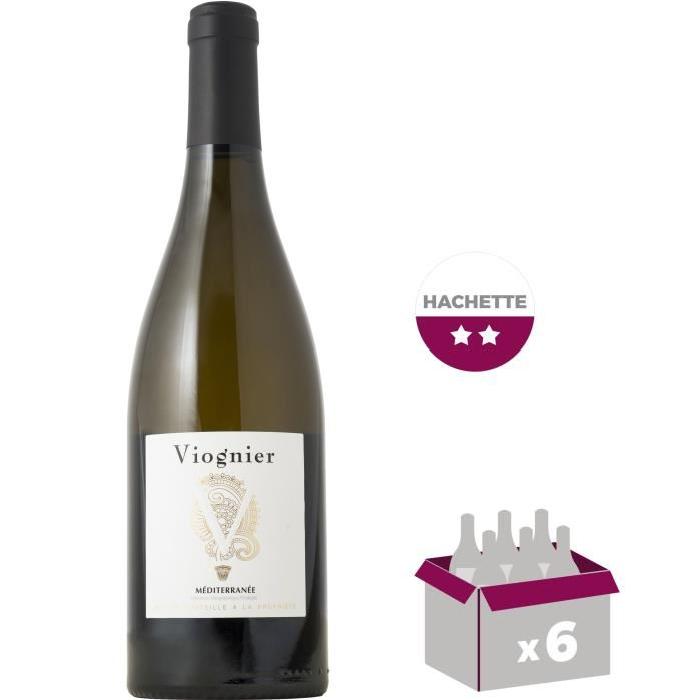 Viognier 2016 Vin du Rhône - Blanc - 75cl - IGP x 6
