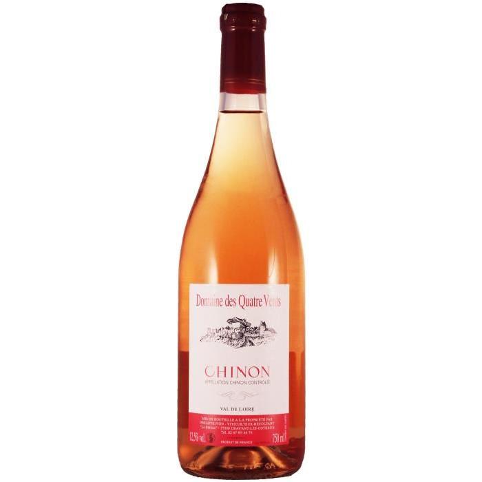Domaine Quatre Vents Chinon Val de Loire 2016 - Vin rosé
