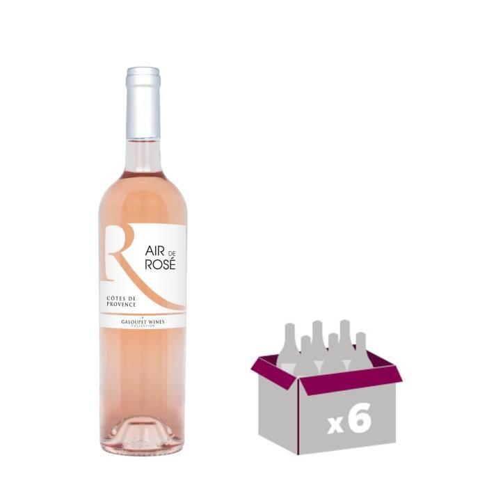 Air de rosé by Galoupet AOP Côtes de Provence 2016 - Rosé x 6