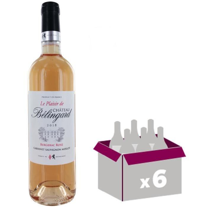 Château Bélingard Plaisir Bergerac 2016 - Vin rosé