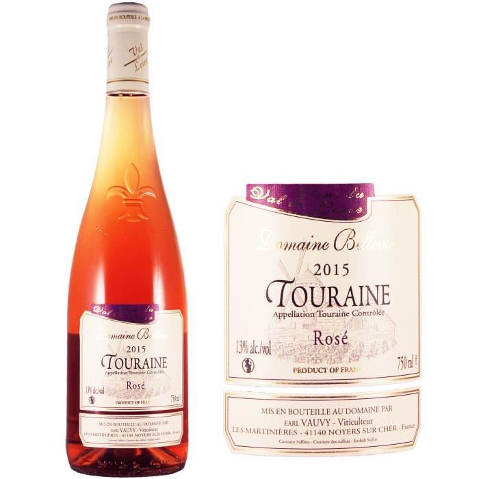 Domaine Bellevue Touraine Val de Loire 2015 - Vin rosé