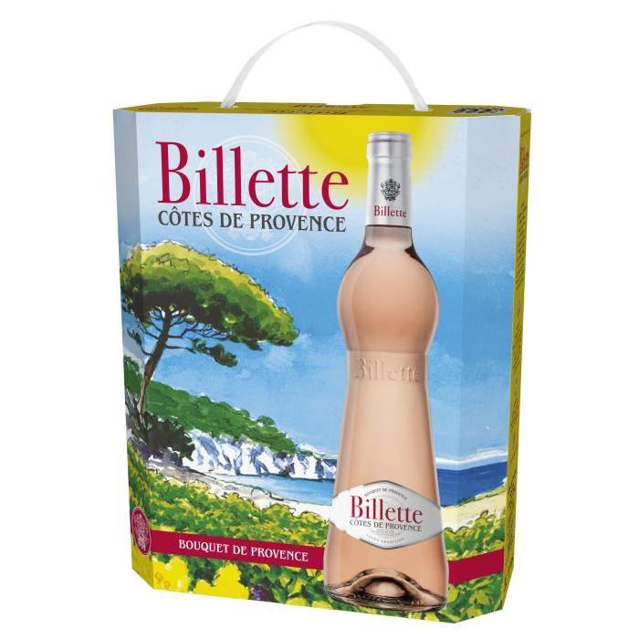 BIB Billette Tradition Rosé AOC Côtes de Provence - Vin rosé