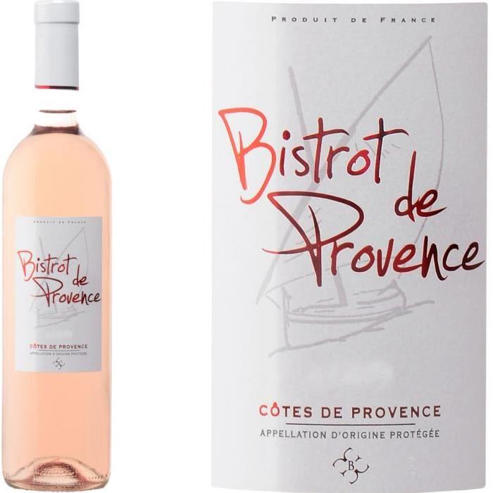 Bistrot Tropézien Côtes de Provence 2015 Vin Rosé