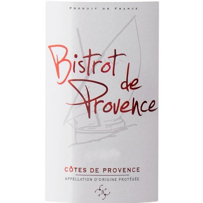 Bistrot Tropézien Côtes de Provence 2015 Vin Rosé