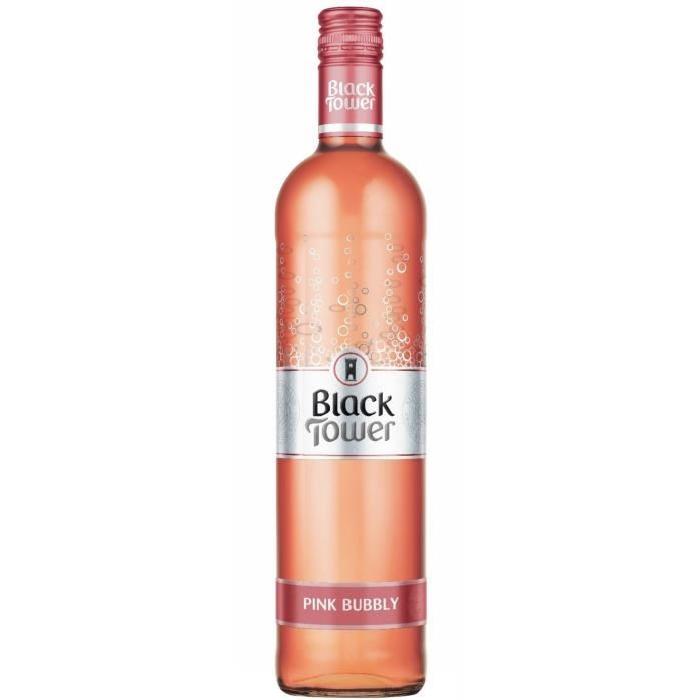 BLACK TOWER Pink Bubbly Vin d'Allemagne - Rosé - 75 cl