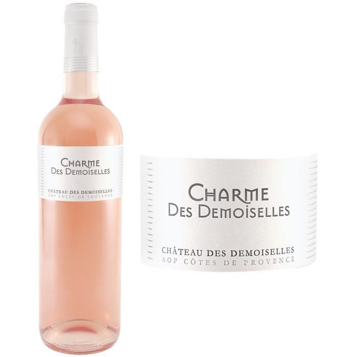 Charme des Demoiselles AOP Côtes de Provence 2016 - Vin rosé