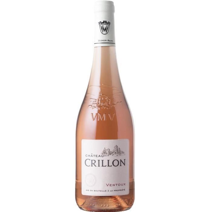 CHATEAU CRILLON 2016 Vin du Rhône - Rosé - 75cl - AOC