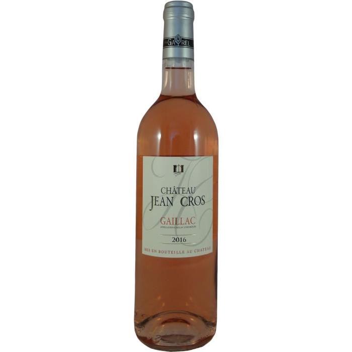 CHÂTEAU JEAN GROS 2016 Gaillac Vin du Sud Ouest - Rosé - 75 cl - AOC