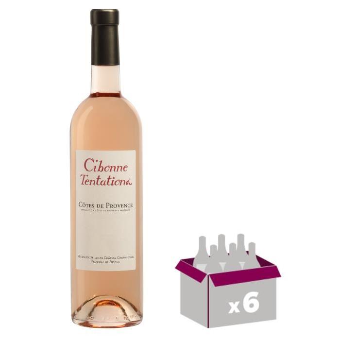 Clos Cibonne Tentation AOP Côtes de Provence 2016 - Rosé x 6