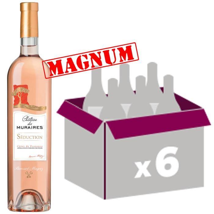 MAGNUM Château des Muraires Côtes de Provence 2016 - Vin rosé