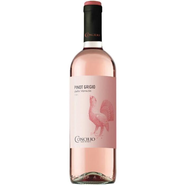 CONILIO 2015 Pinot Grigio Rosato Vin d'Italie - Rosé - 75 cl - IGT