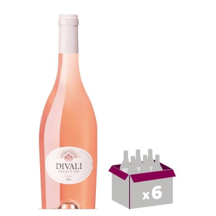 DIVALI 2016 Vin du Languedoc - Rosé - 0,75 cl x 6