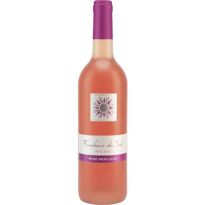 FRAICHEUR DU SUD MoeLLEUX 2016 Vin du Languedoc - Rosé - 0,75 cl - IGP OC