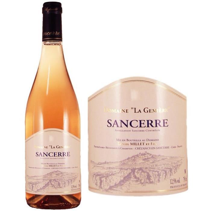 Domaine "La Gemiere" Sancerre Val de Loire 2015 - Vin rosé