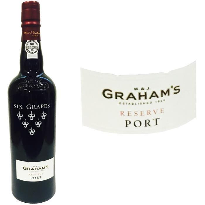 Graham's 6 Grapes Reserve 0.75L 20%