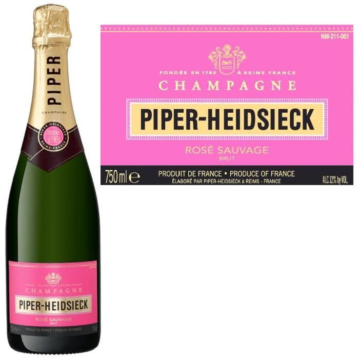 Champagne Piper-Heidsieck Rosé Sauvage x6