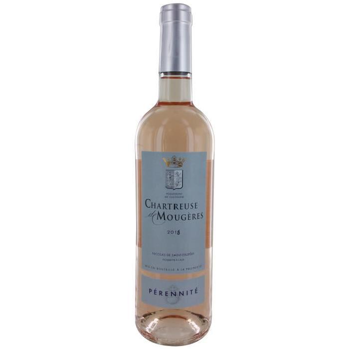 Chartreuse de Mougeres Clos de l'Abbaye Cuvée Perennité AOP Languedoc 2016 - Vin rosé