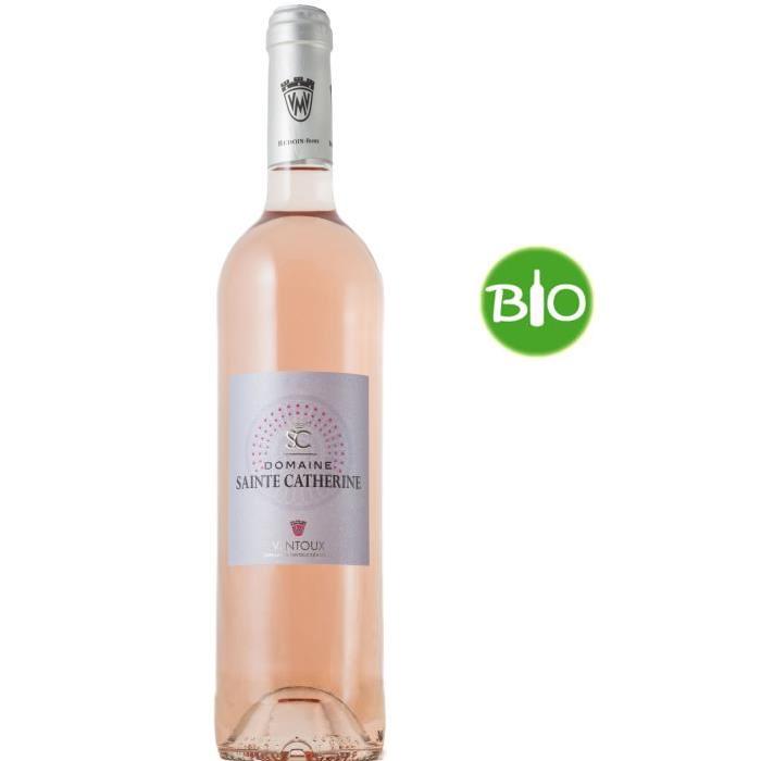 DOMAINE SAINTE CATHERINE 2016 Bio Vin du Rhône - Rosé - 75cl - AOC