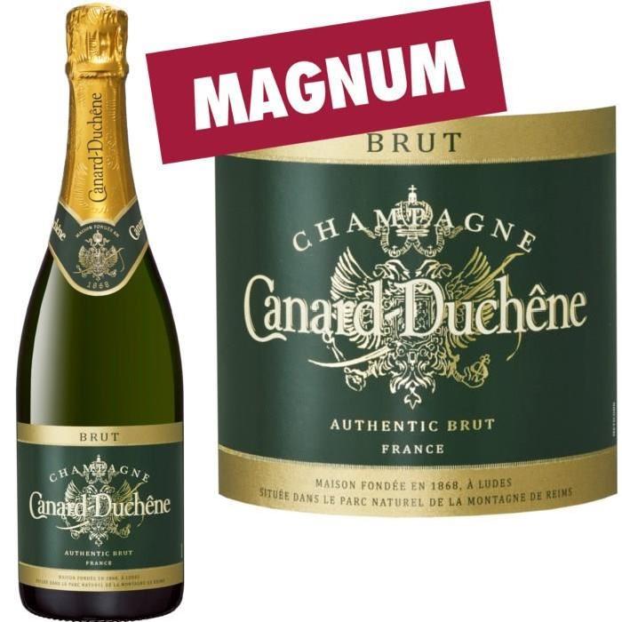 Champagne Canard Duchene Authentic Brut Magnum x1