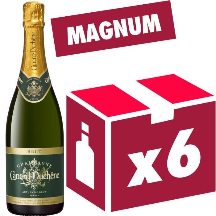 Champagne Canard Duchene Authentic Brut Magnum x6