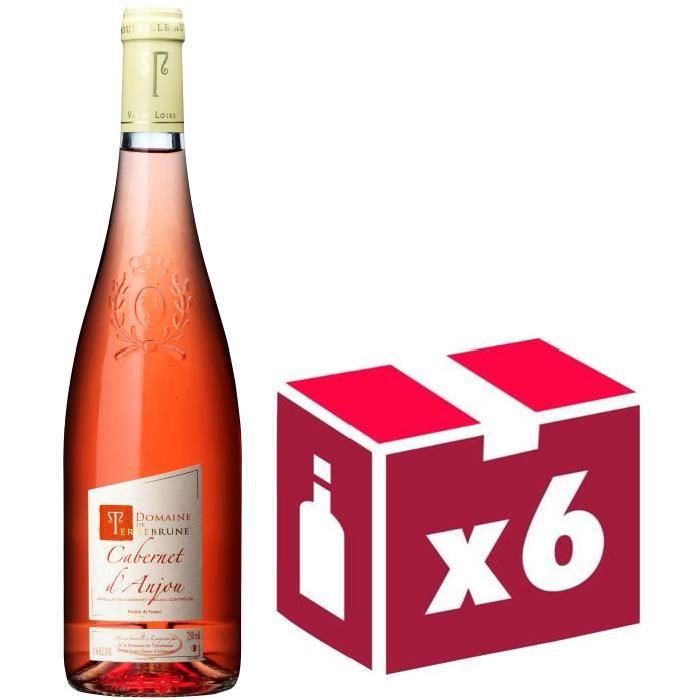 Domaine de Terrebrune Cabernet d'Anjou Val de Loire 2016 - Vin rosé