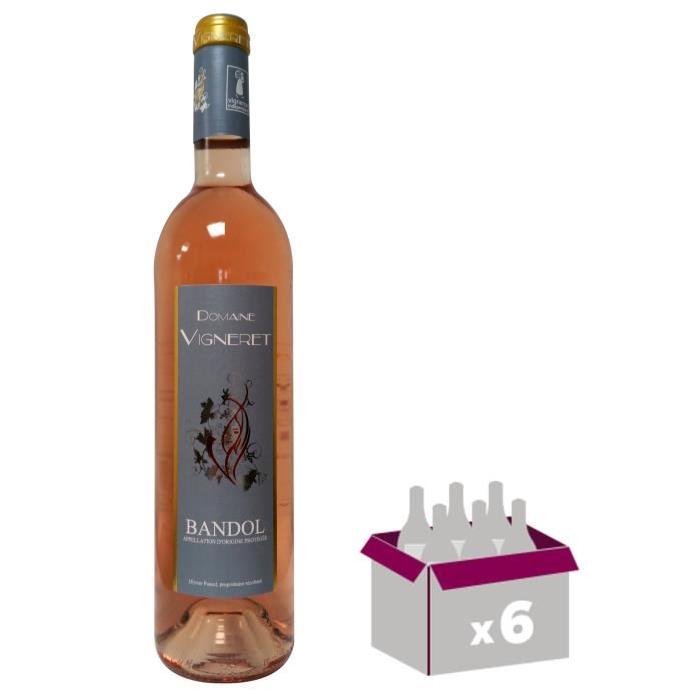 Château Vigneret AOP Bandol 2016 - Rosé x 6