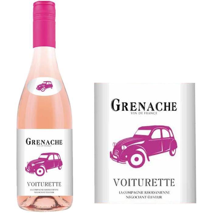 Voiturette VDF Grenache 2016 - Vin rosé