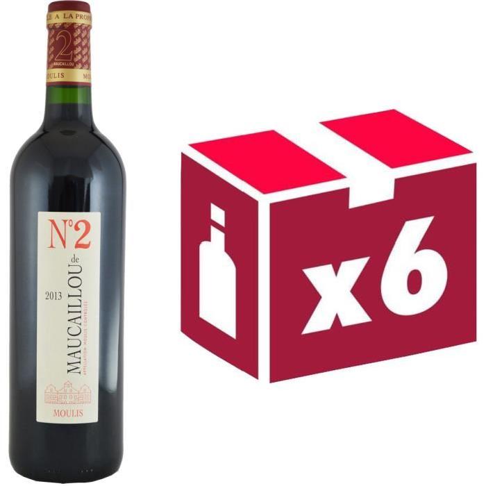 Numéro 2 de Maucaillou Second Vin 2013 - Vin Rouge